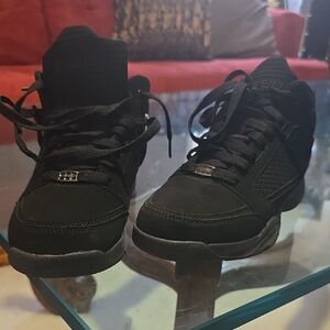 FUBU Black High-Top Basketball Sneakers